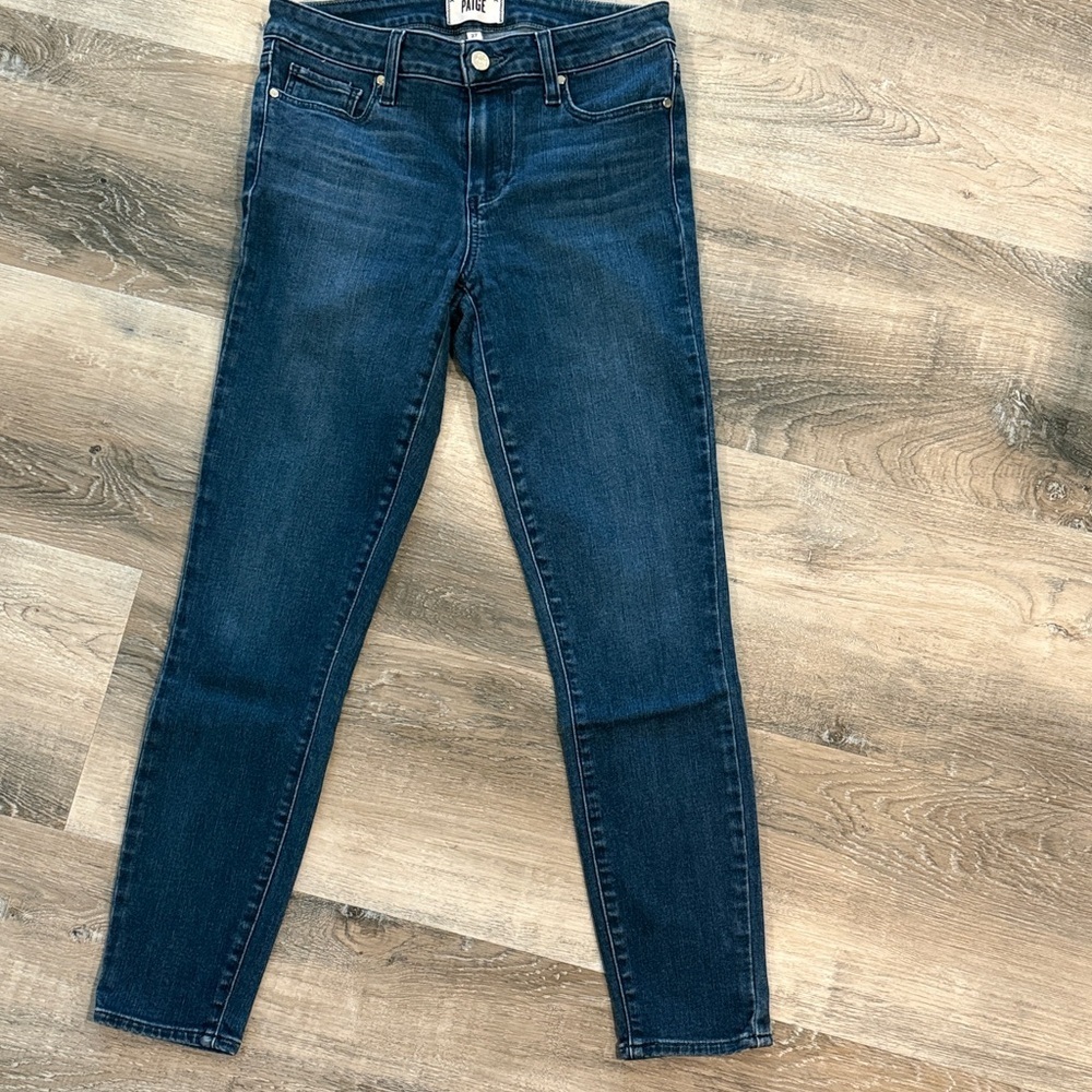 Paige verdugo ankle Blue Women's Jeans sz 27